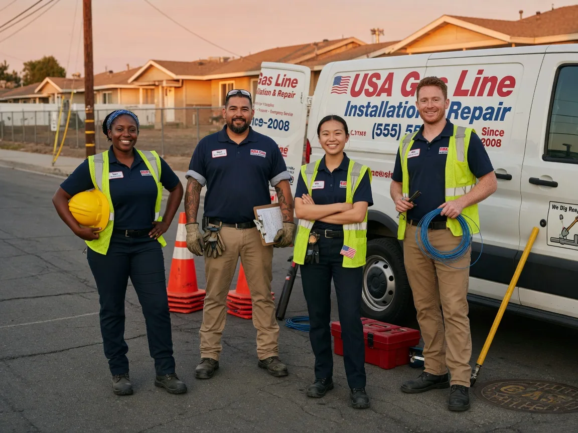 Gas Line Installation company in Buffalo Gap, SD